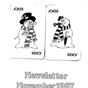 EPCS November 1987 Newsletter EPCS November 1987 Newsletter