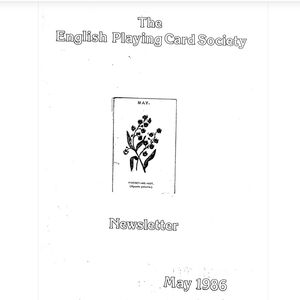 EPCS May 1986 Newsletter EPCS May 1986 Newsletter