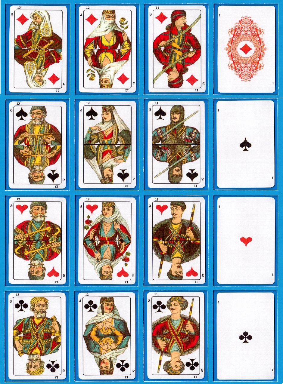 Игральные карты русский стиль картинки
